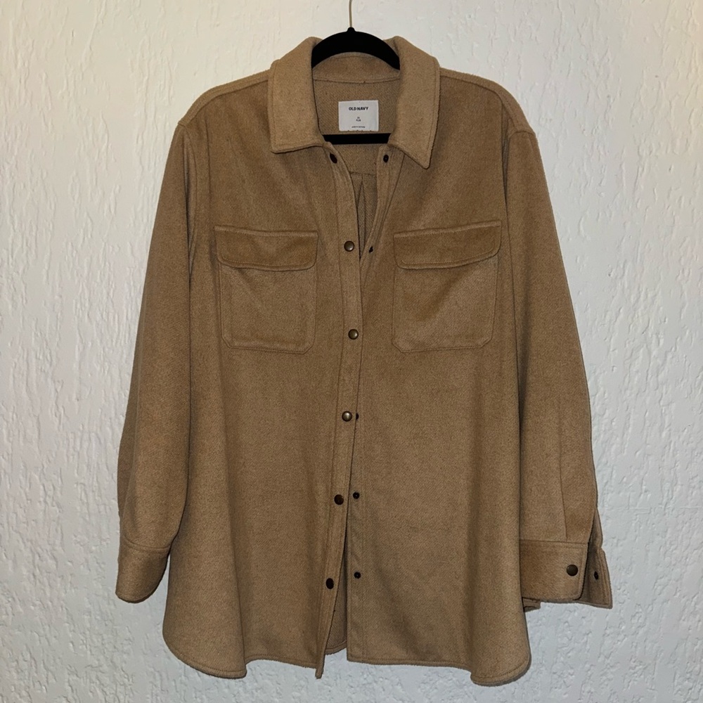 NEW Nude Shacket from Old Navy